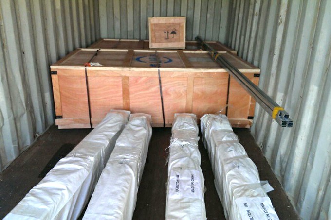 4 Sets Freestanding Jib Crane Delivered To Bangladesh 2
